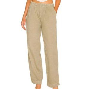 Free People x Revolve "Abby" Chino in Light Willow (size 4)